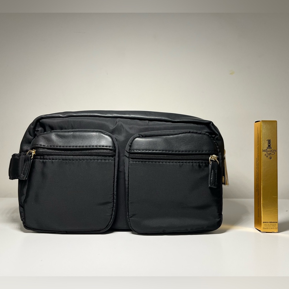 Paco Rabbane case and mini spray